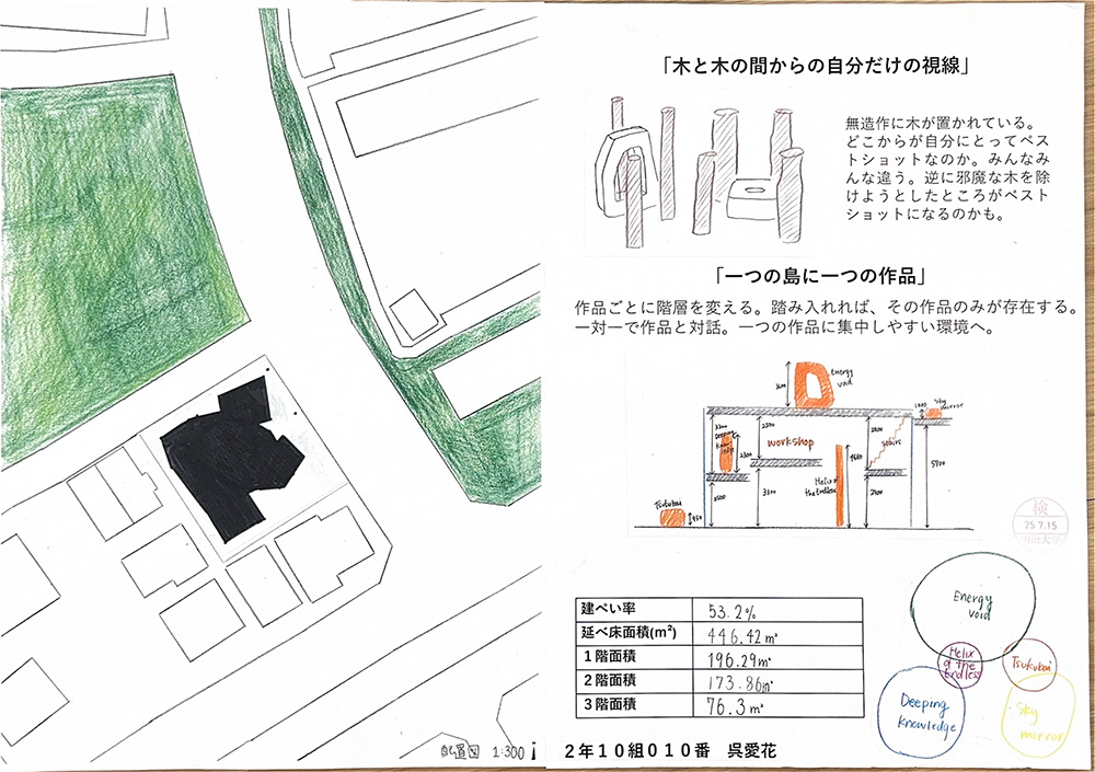 第2課題　優秀作品：呉　愛花